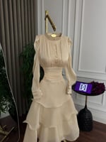 فستان لوفر الكرنكل الفخم