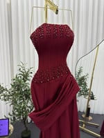 فستان باربي تطريز يدوي