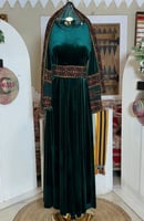 جلابية للتأسيس 3 ألوان مع طرحة