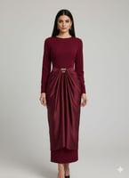 فستان هبة العيد 3 ألوان