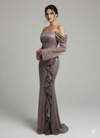 فستان تَرَاتيل الدانتيل