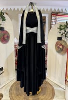 جلابية حجازي مخمل 4 ألوان