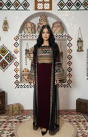 جلابية نجد التراثية بلونين من سكر Sukar