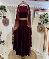 جلابية مخمل لونين من سكر Sukar