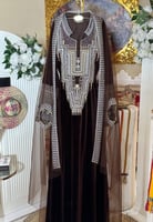 جلابية كحلي عسيري ليوم التأسيس