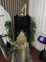 فستان دانتيل فرنسي