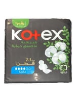 فوط صحية طبيعية ماكسي حماية عادية من كوتكس - 26 فو...