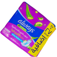 فوط ماكسي سميكه بانتعاش الالوفيرا من اولويز - 72 ف...