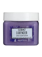 مقشر السكر بزبدة الشيا اللافندر من كوزمو - 450 جرا...