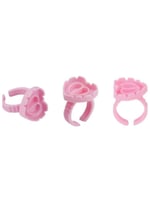 خواتم لغراء الرموش - لون عشوائي