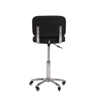 كرسي عاملات اسود بمقعد مربع من صالون سيستم - A868