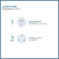 مرطب شفاه من بيودرما اتودرم - 4 جرام