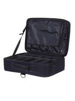 شنطة ميك اب ارتست من صالون سيستم - اسود