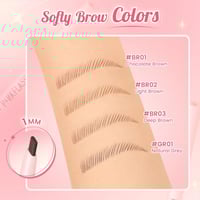 قلم حواجب دقيق من بينك فلاش