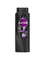 صانسيلك شامبو لمعان ساحر للشعر الأسود 700 مل