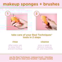 اسفنجة الوجه ميراكل من ريل تكنيكس , 2 قطعة