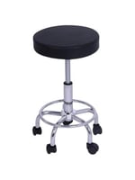 صالون سيستم - كرسي عاملات دائري قاعدة حديد