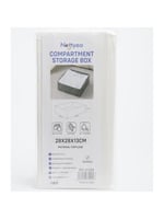 صندوق تنظيم مكون من جيب واحد 28X28X13 سم | الوان م...