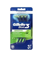 شفرات حلاقة بلو 3 الرجالية بالصبار للبشرة الحساسة...