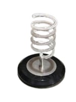 حامل استشوار قاعدة رخام من صالون سيستم - ابيض