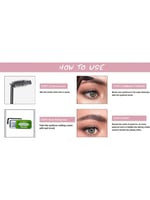 غراء حواجب بخلاصة الصبار من ريال بيوتي , 10 جرام