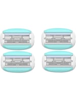 غيار شفرات حلاقة نسائية من دوركو شاي 6 - 4 حبات