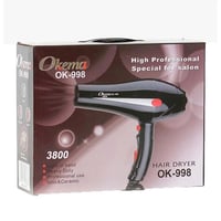 مجفف الشعر 3800 من اوكيما , OK-998