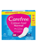 فوط يومية برائحة منعشة من كيرفري , 76 فوطة