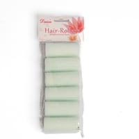 لفائف شعر بلاستيك 6 قطع | الوان متنوعة