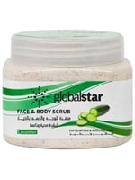 مقشر جلوبال ستار للوجه والجسم - مستخلص الخيار - 50...
