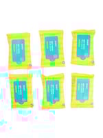 مناديل مبللة خالي من الكحول من زورو - 6 × 10 منادي...