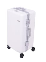 حقيبة سفر لون ابيض من صالون سيستم - حجم صغير