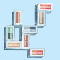 شو باي باستل ظل عيون ثنائي مونوكروم من باستل - درج...