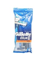 ماكينة حلاقة بلو ازرق من جيليت - 5 حبات