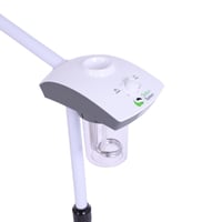 جهاز بخار للوجه مع مؤقت من صالون سيستم - أبيض | مو...