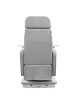 كرسي بدكير متصل مع حوض جاكوزي من صالون سستم - رماد...