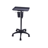 عربة مشاغل مع حامل ادوات من صالون سيستم - اسود | T...