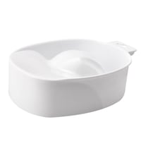 صالون سستم وعاء للبدكير لون أبيض