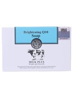 صابونة الحليب لتفتيح البشرة ميلك بلس Q10 برايت اند...