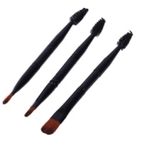 طقم فرش جهتين للرموش والحواجب من صالون سيستم - 3 ق...