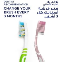فرشاه اسنان ناعمه بالملح الوردي من سيجنال - 1+1