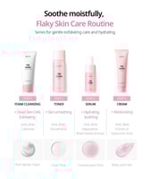 مجموعة التقشير الوردية للعناية بمشاكل البشرة من نا...