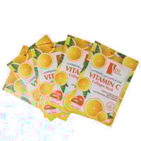 قناع الوجه بفيتامين سي والكولاجين من سبا سيستم - 5...