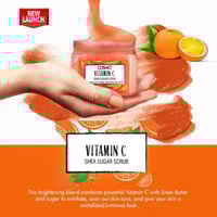 مقشر السكر بزبدة الشيا و فيتامين سي من كوزمو - 450...