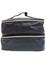 حقيبة مكياج محمولة من صالون سيستم , أسود