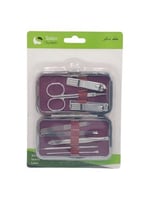 طقم ادوات بدكير من صالون سيستم - 8 قطع | الوان متن...