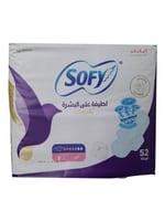 سوفي - فوط صحية كبيرة بالاجنحة مقاومة للبكتيريا با...