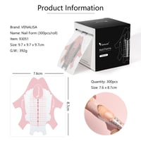 فيناليسا - ورق اظافر اكريليك - 300 حبة