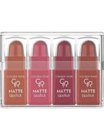 أحمر شفاه غير لامع ميني من جولدن روز