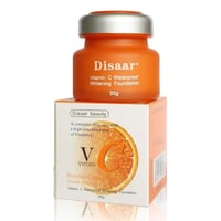 كريم أساس غني بفيتامين C ومضاد للماء لتفتيح البشرة...